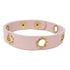 Salvatore Ferragamo Bracelet Metal/Leather Pink