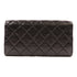 CHANEL CC SHW Long Wallet Calfskin Leather Black v1
