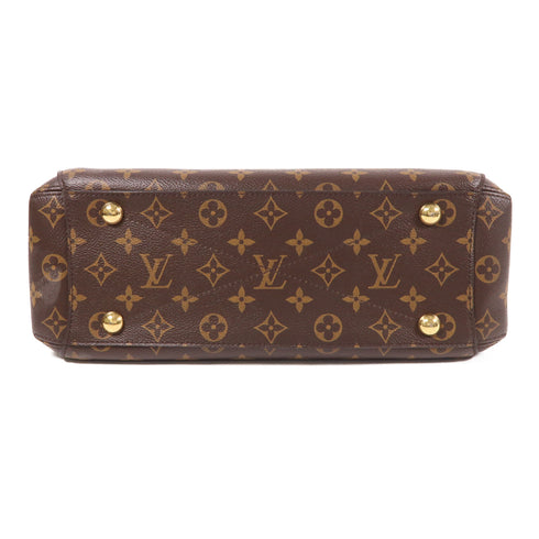LOUIS VUITTON LV GHW Montaigne MM 2 Way Shoulder Bag M41056 Monogram Brown