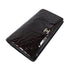CHANEL CC SHW Long Wallet Patent Leather Black v1