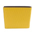 FENDI FF Short Wallet Small Wallet Calfskin Leather Yellow Black