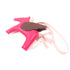 HERMES Rodeo Pegase MM Charm Veau Swift Leather Pink/Brown