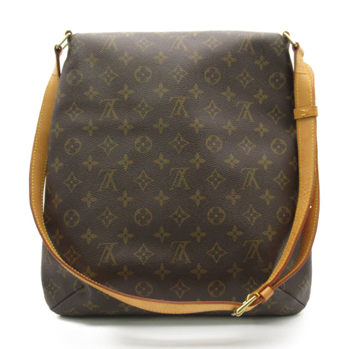 LOUIS VUITTON LV GHW Musette Shoulder Bag M51256 Monogram Brown v2