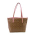 COACH SHW Tote Bag Shoulder Bag Coated Canvas L1779-F58292 Brown Pink