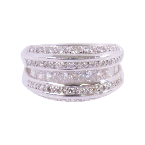 JEWELRY Diamond Ring US#6.5 PT900 Platinum