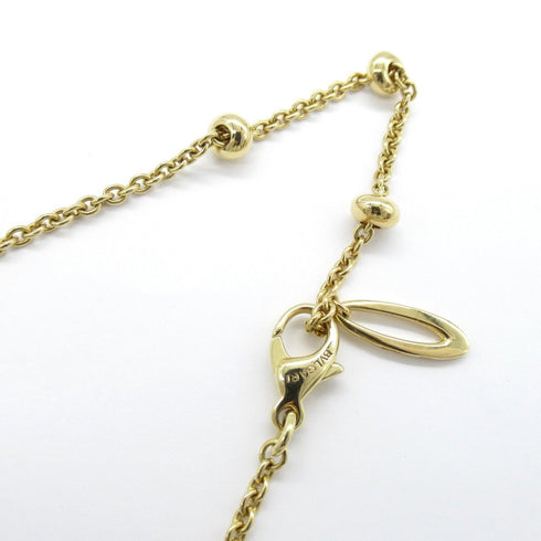 BVLGARI Elysia Peridot Diamond Necklace 18K Yellow Gold