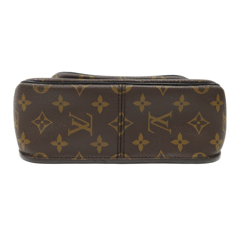 LOUIS VUITTON LV GHW Passy Bag Chain Shoulder Bag M45592 Monogram Brown