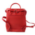 LOUIS VUITTON LV SHW Lockme Backpack Rucksack M41818 Calfskin Leather Red