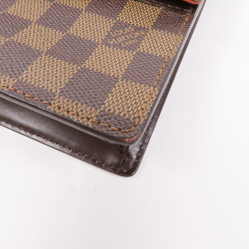 LOUIS VUITTON LV GHW Ebene Portobello Shoulder Bag N45271 Damier Brown v1