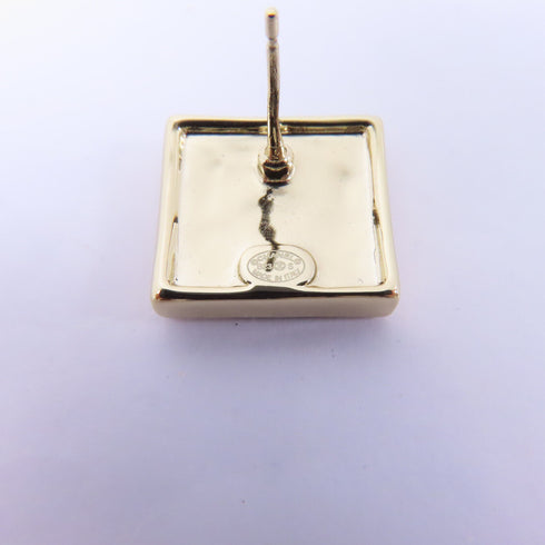 CHANEL CC Earrings Accessories Metal Gold Black v1