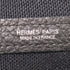 HERMES PHW Garden Party PM Handbag Canvas Black