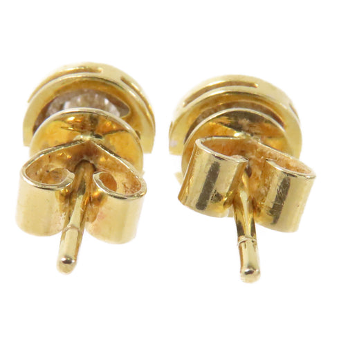 Fine Jewelry Diamond Earrings 18K Yellow Gold