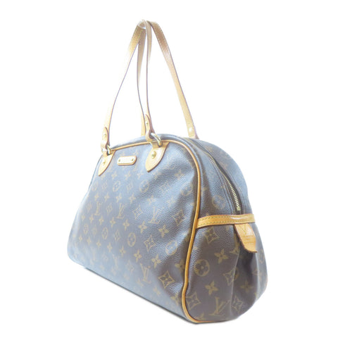 LOUIS VUITTON LV GHW Montorgueil GM Shoulder Bag M95566 Monogram Brown v1