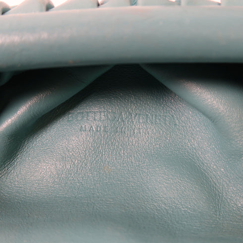 BOTTEGA VENETA BV SHW Mini Pouch Shoulder Bag Calfskin Leather Marrs Green