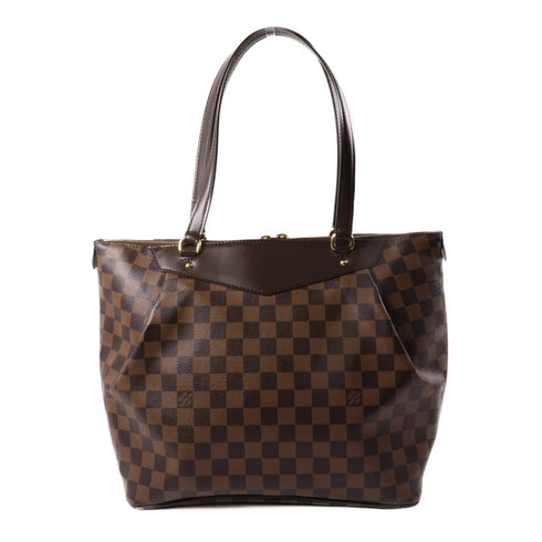LOUIS VUITTON LV GHW Westminster GM Shoulder Bag N41103 Damier Brown