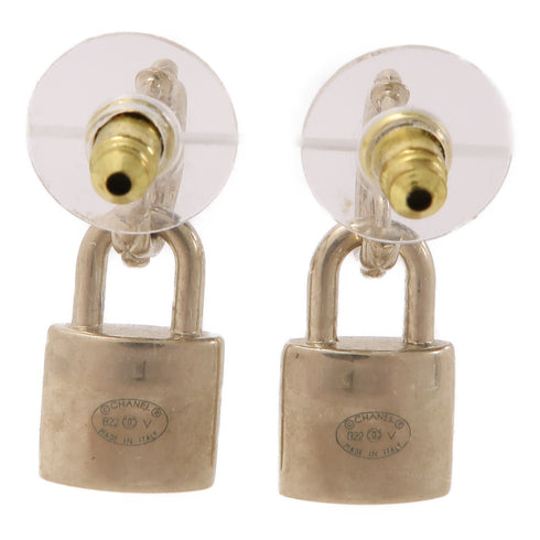 CHANEL CC Earrings Metal Gold v2