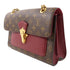 LOUIS VUITTON LV GHW Victoire Chain Shoulder Handbag M41731 Monogram Brown