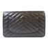 CHANEL Herringbone CC 2.55 Wallet On Chain Shoulder Bag A70328 Lambskin Leather