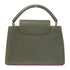 LOUIS VUITTON LV SHW Capucines Hand Bag Calfskin Leather Green