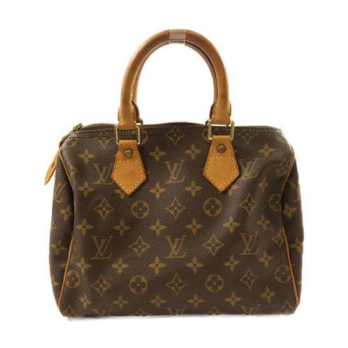 LOUIS VUITTON LV GHW Speedy 25 Hand Bag M41528 Monogram Brown v2