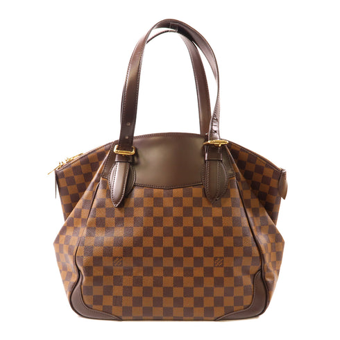 LOUIS VUITTON LV GHW Verona GM Shoulder Bag N41119 Damier Brown