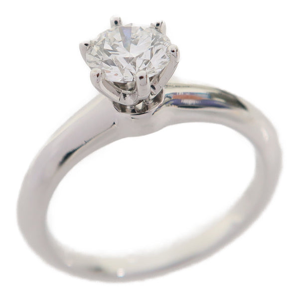 TIFFANY&CO 0.53ct Diamond Ring US#4.75 PT950 Platinum