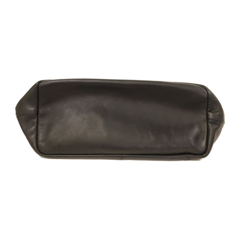 GIVENCHY GHW Tote Bag Handbag Calfskin Leather Black