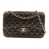 CHANEL CC GHW Large Classic Chain Shoulder Bag Lambskin Leather