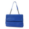 BOTTEGA VENETA BV Shoulder Tote Shoulder Bag Intrecciato Leather Blue