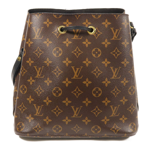 LOUIS VUITTON LV GHW Neo Noe MM Shoulder Handbag M44020 Monogram Brown/Black