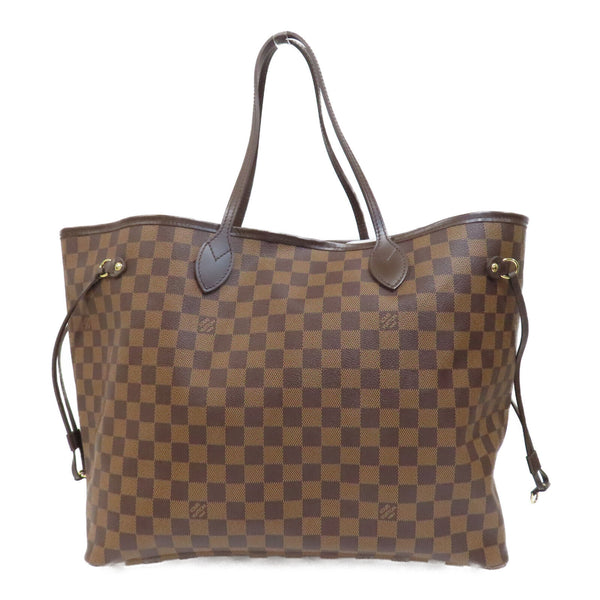 LOUIS VUITTON LV GHW Neverfull GM Handbag N51106 Damier Brown