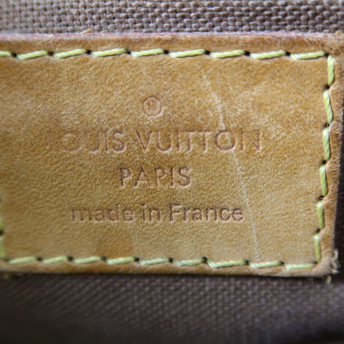 LOUIS VUITTON LV GHW Palermo 2 Way Bag M40145 Monogram Brown