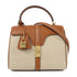 CELINE GHW Small 16 2 Way Shoulder Bag Canvas Brown/Beige