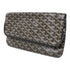 GOYARD SHW Sainte-Marie MM Clutch Bag Coated Canvas Black