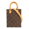 LOUIS VUITTON LV GHW Petit Sac Plat 2 Way Shoulder Bag M81295 Monogram Brown v1