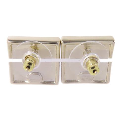 CHANEL CC Earrings Accessories Metal Gold Black v1