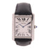 CARTIER Tank Solo Quartz Watch WSTA0028 Stainless Steel Leather White