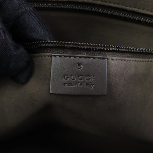 GUCCI GG SHW Supreme 2way Shoulder Bag 410748 Coated Canvas Brown Beige