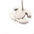 CHANEL CC Earrings Accessories Metal PVC Gold White v1