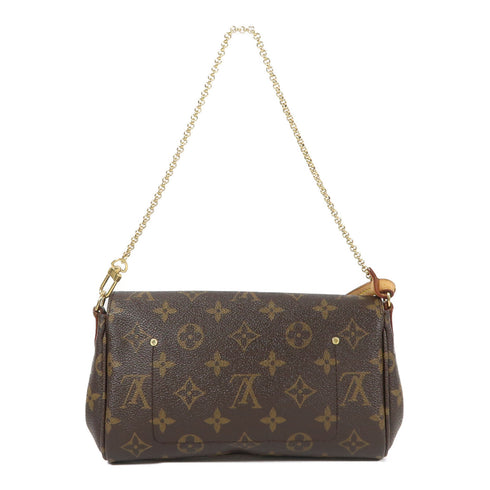 LOUIS VUITTON LV GHW Favorite MM 2 Way Bag M40718 Monogram Brown