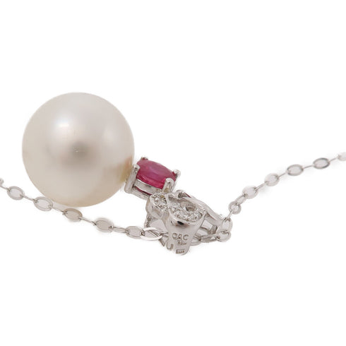 JEWELRY Peal Necklace Accessories 18K White Gold