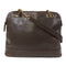 CHANEL CC GHW Shoulder Bag Leather Brown