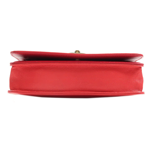 CHANEL Quilted CC GHW WOC Shoulder Bag Calfskin Leather Pink