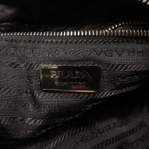 PRADA SHW 2 Way Shoulder Hand Bag Nylon Brown