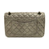 CHANEL Quilted CC SHW 2.55 Chain Shoulder Bag Calfskin Leather Grey