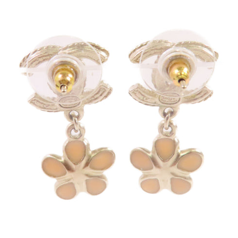 CHANEL CC GHW CC Earrings V19 Metal