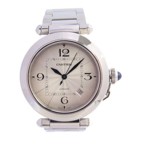 CARTIER Pasha Automatic Watch WSPA0009 Stainless Steel Grey