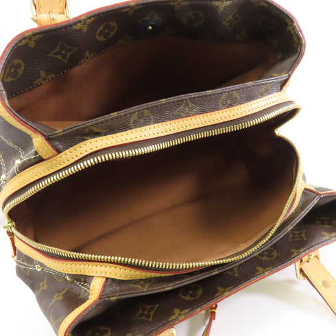 LOUIS VUITTON LV GHW Riveting Shoulder Bag M40140 Monogram Brown