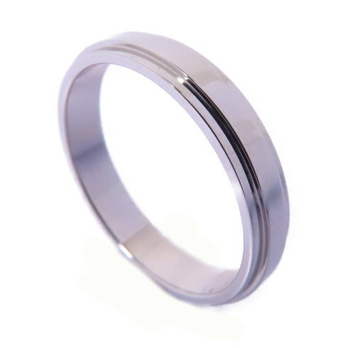 CARTIER Wedding Ring Cartier#52 US#6 Accessories PT950 Platinum