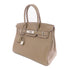 HERMES PHW Birkin 30 Handbag Togo Leather Etoupe Greige